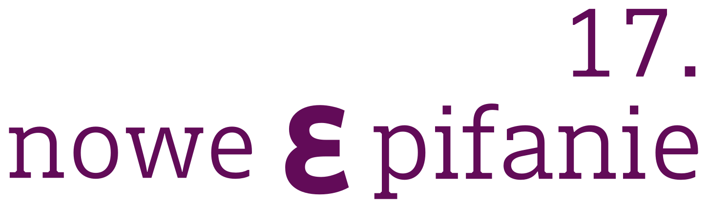 Festiwal Nowe Epifanie