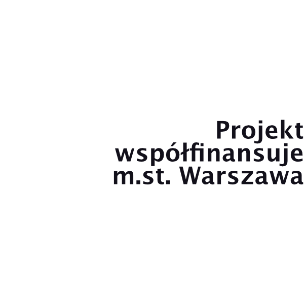 projekt współfinansuje m.st.Warszawa